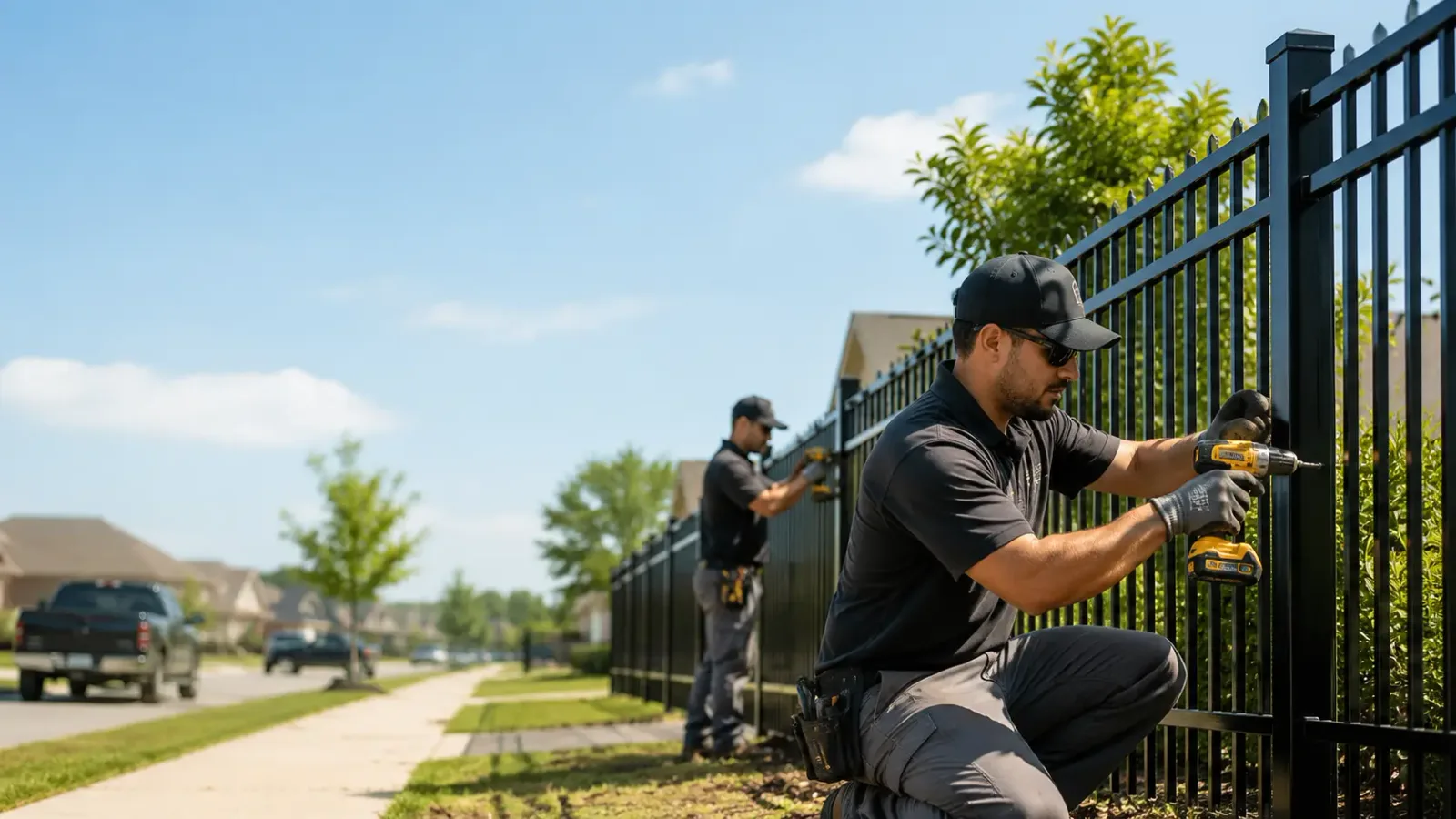 Metal Fence Installation in Smiths Creek, MI